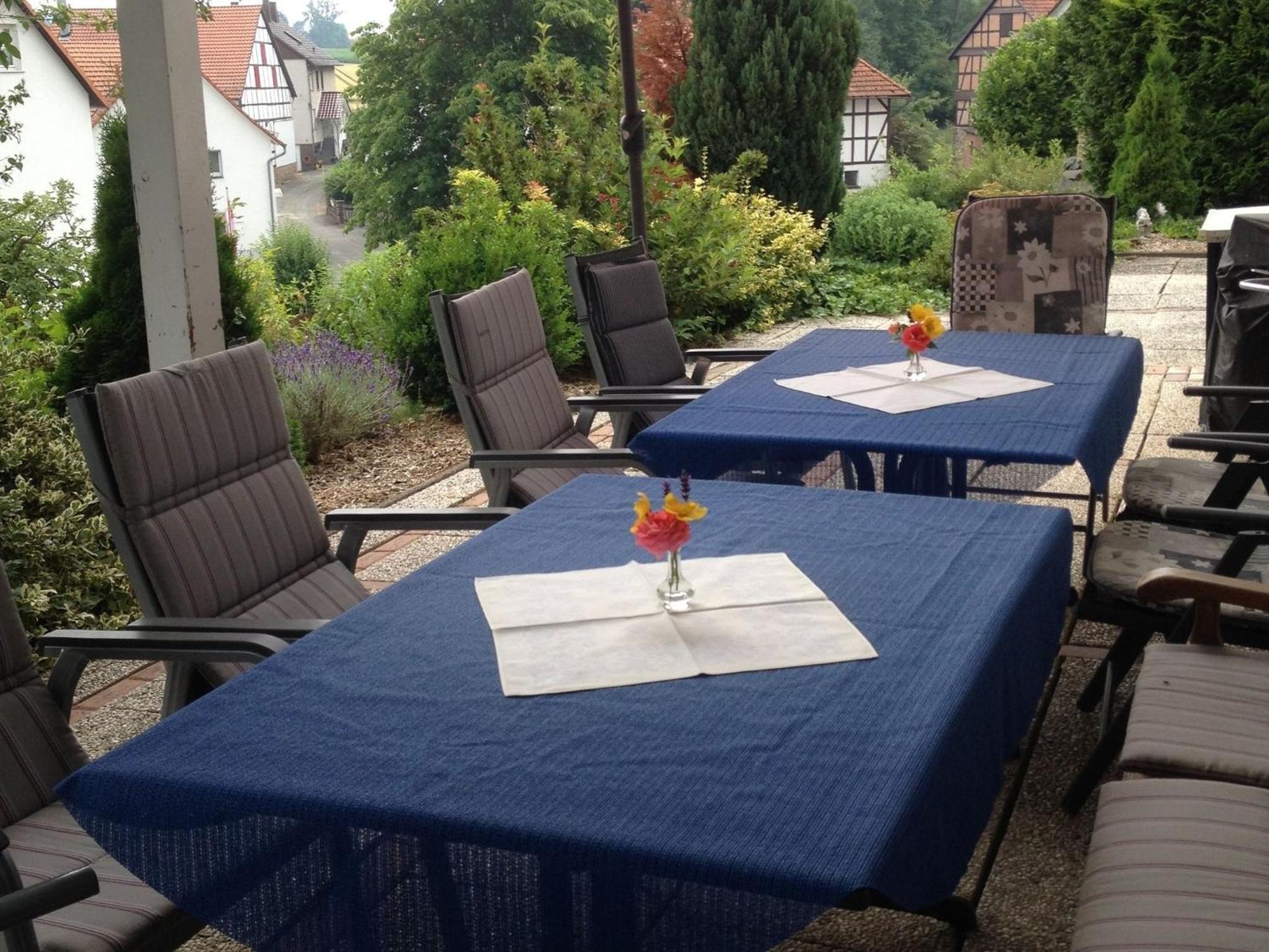 Large Detached Holiday Home In Hesse With Private Garden And Terrace Homberg  Exterior photo
